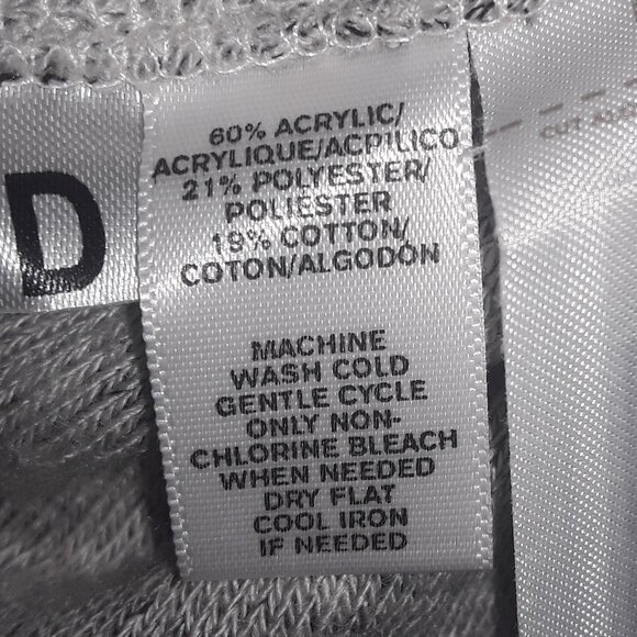 Lou & Gray Ladies, small dark gray w/light gray pattern, soft zipper back dress - Picture 6 of 7